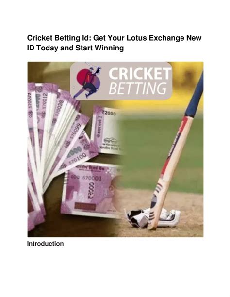 lotus site for cricket betting.